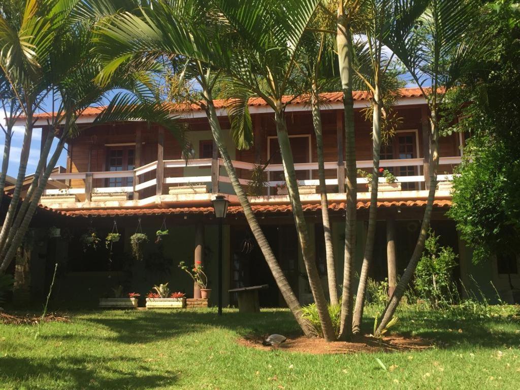 Confortavel Casa De Campo Em Condominio Fechado Águas de Lindóia Bagian luar foto